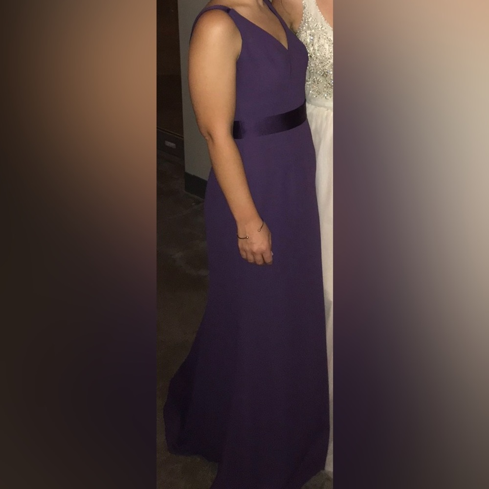 WHITE x Vera Wang Purple Bridesmaid Dress